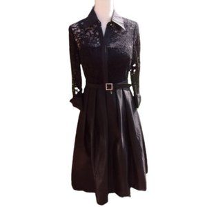 Eliza J Black Evening Gown NWT Sz 6 Lace Top PRICE DROP FROM $55 TO $35